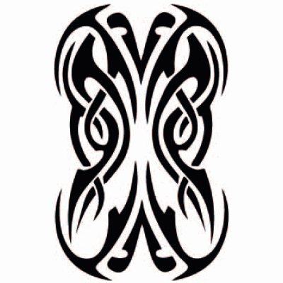 6205 reusable tribal stencil