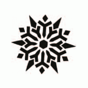 6211 snowflake reusable stencil
