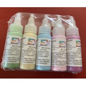 Airbrush FX discount pack of 5 pastel 30ml body paints