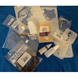 Airbrush tattoo starter kit 1 Airbrush tattoo starter kit 1
