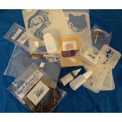 Airbrush tattoo starter kit 1 Airbrush tattoo starter kit 1
