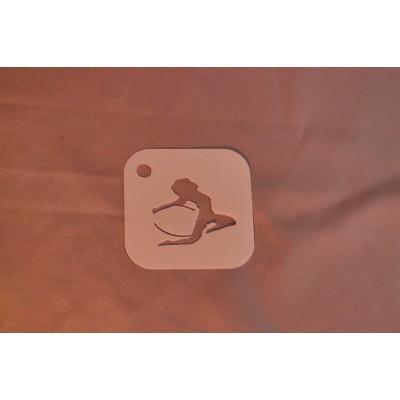 2023 Gymnast Re-Usable Stencil