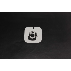 2035 Pirate Ship Re-Usable Stencil