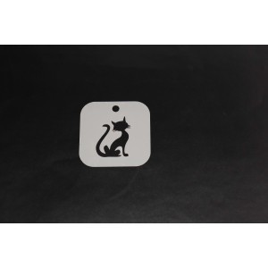 2039 Cat Re-Usable Stencil