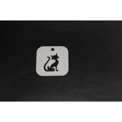 2039 Cat Re-Usable Stencil