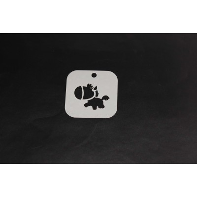 2042 Pony Re-Usable Stencil