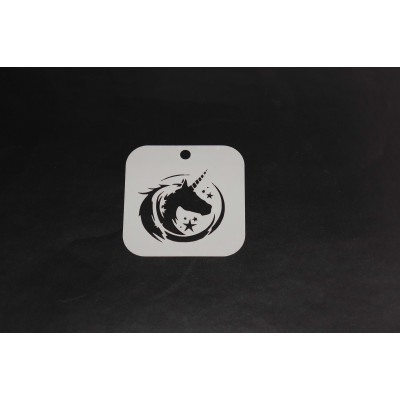 2043 Unicorn Re-Usable Stencil