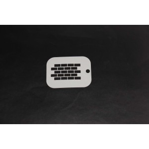 2049 Brick Texture Re-Usable Stencil