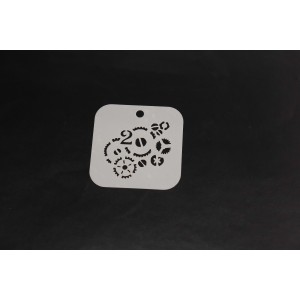 2055 Clock Gears Re-Usable Stencil
