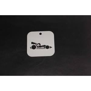 2061 Racing Car Re-Usable Stencil