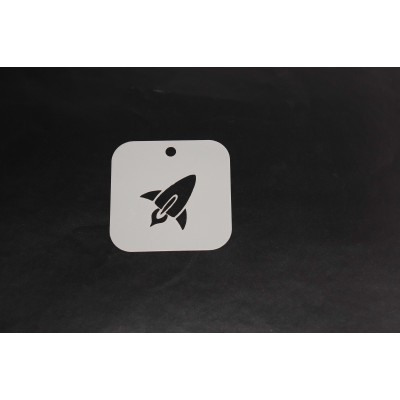 2062 Rocket Re-Usable Stencil