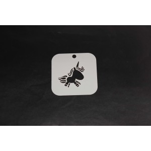 2066 Unicorn Re-Usable Stencil