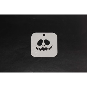 2068 Spooky Face Re-Usable Stencil