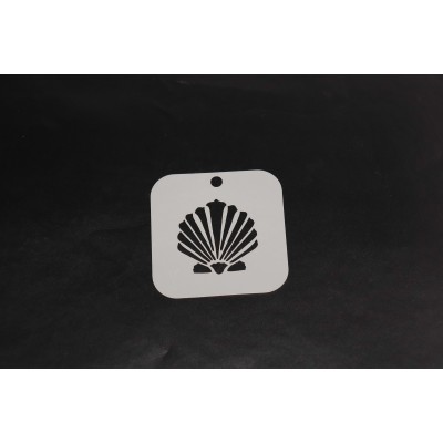 2076 Shell Re-Usable Stencil