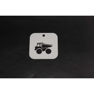 2078 Dumper Truck Re-Usable Stencil