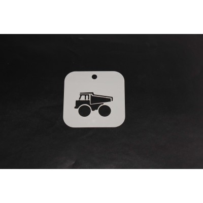 2078 Dumper Truck Re-Usable Stencil