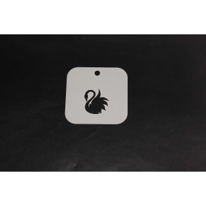 2079 Swan Re-Usable Stencil