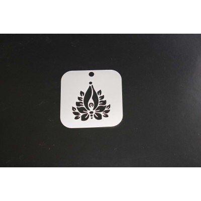 2088 Henna Inspired Design Re-Usable Stencil