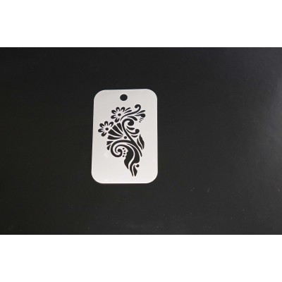 2094 Henna Inspired Design Re-Usable Stencil