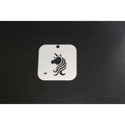2096 Unicorn Re-Usable Stencil