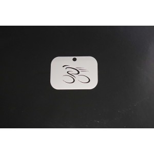 2107 Cyclist Re-Usable Stencil