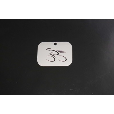 2107 Cyclist Re-Usable Stencil