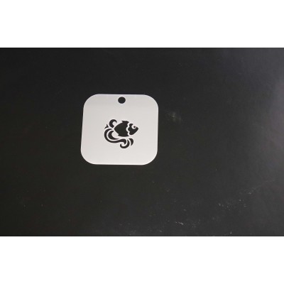 2109 Tropical Fish Re-Usable Stencil