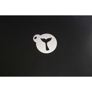 2128 Mermaid Tail Re-Usable Stencil