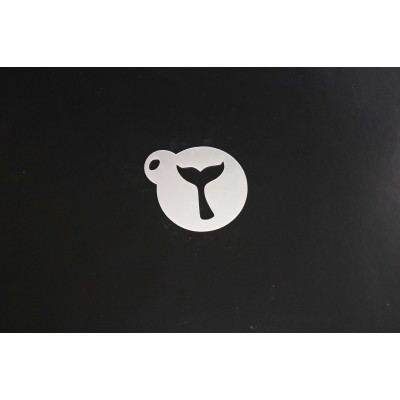 2128 Mermaid Tail Re-Usable Stencil