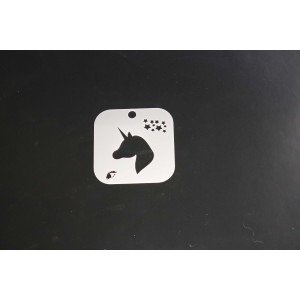 2138 Unicorn Re-Usable Stencil