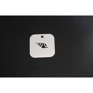 2142 Shell Re-Usable Stencil