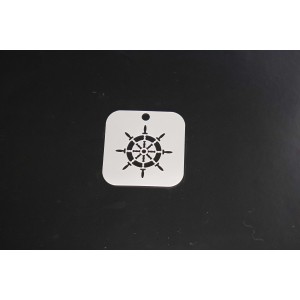 2144 Ships Wheel Re-Usable Stencil