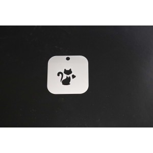 2171 Cat Re-Usable Stencil