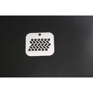 2172 Tyre Track Re-Usable Stencil