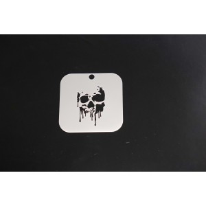 2188 Skull Re-Usable Stencil