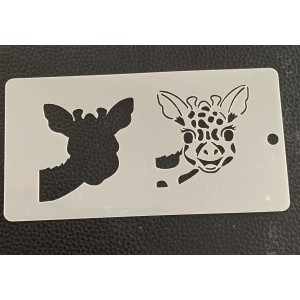 Cute giraffe with backing Cute giraffe with backing