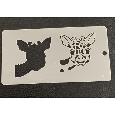 Cute giraffe with backing 