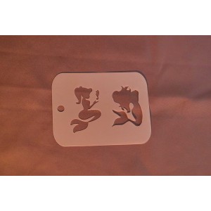 3001 Mermaid Duo Re-Usable Stencil