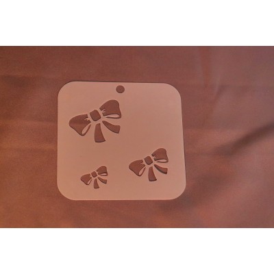 3014 Trio of Bows Re-Usable Stencil