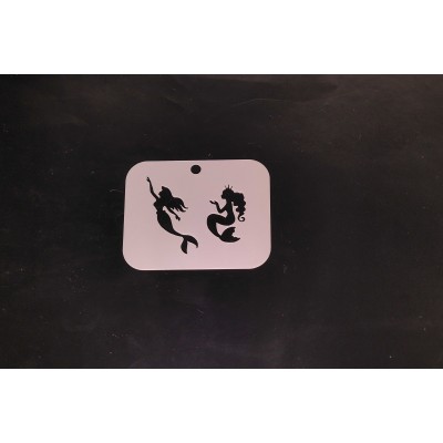 3016 Mermaids Re-Usable Stencil