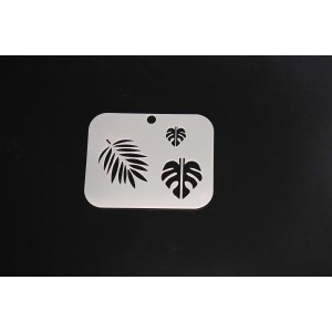 3029 Leaves Re-Usable Stencil