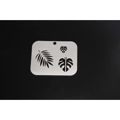 3029 Leaves Re-Usable Stencil