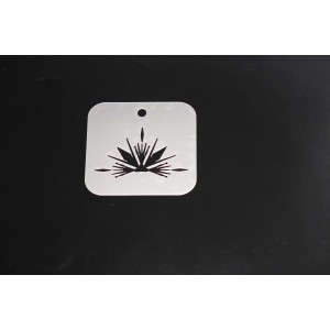 3039 Tribal Crown Re-Usable Stencil