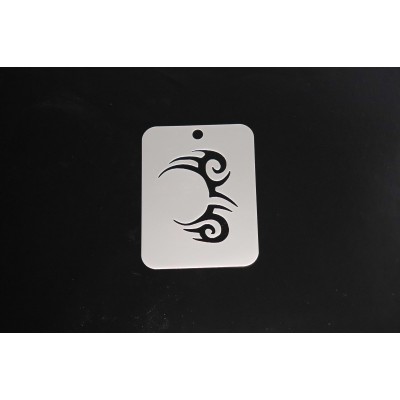 3044 Tribal Design Re-Usable Stencil