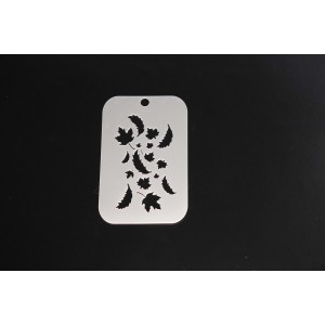 3050 Leaves Re-Usable Stencil