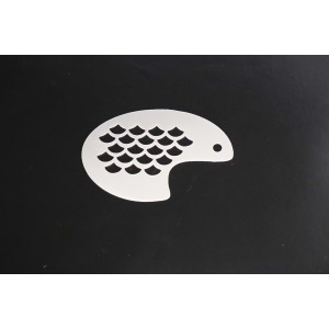 3065 Mermaid Scales Re-Usable Stencil