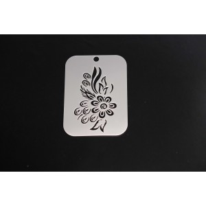 3066 Flower Re-Usable Stencil