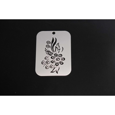 3066 Flower Re-Usable Stencil