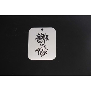 3068 Flower Re-Usable Stencil