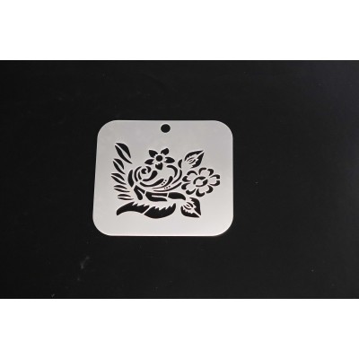 3071 Flower Re-Usable Stencil